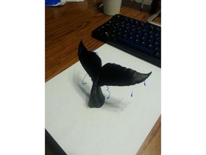 whaletail sculptures 3d print model - Mito3D