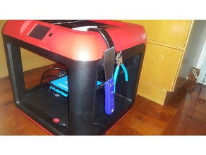 flashforge finder magnetic toolholder 3d printer accessories magnet tool holder 3d print model - Mito3D