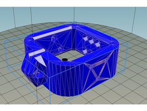 nema-17 motor hanger robotics nema17 3d print model - Mito3D
