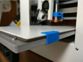 printrbot jogar zebra placa de clipes do eixo y atualização Impressora 3d acessórios clipe da 3d print model - Mito3D