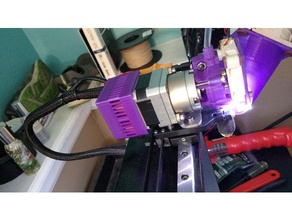 nema17-stepper-motor-Kühler - 40mm-Lüfter-Kühlkörper montieren 3d Drucker Zubehör 3d print model - Mito3D