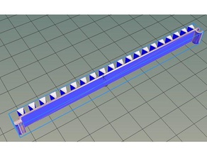 modular, zíper partes modular espiral vaso 3d print model - Mito3D