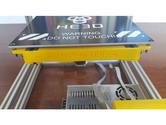 ipercubo letto anteriore allineamento del telaio di supporto Stampante 3d parti stampante 3D print model - Mito3D