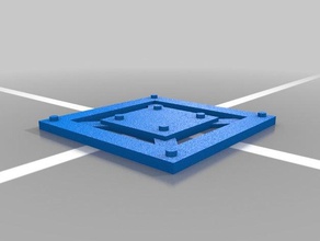 metal grelhas edifícios e estruturas decoração grelha de placa o terreno wargame 3d print model - Mito3D