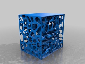 voroni stool 3d printing tests 3d print model - Mito3D
