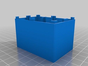 2x2 9volt cell pack soic hovercraft organization customized 3d print model - Mito3D