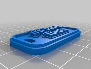 ak parti finike Anahtarlık özelleştirilmiş 3d print model - Mito3D