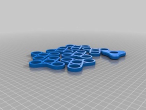 letto completo filatori fidget spinner 3d print model - Mito3D