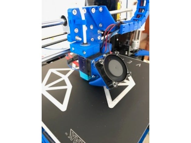 e3d v6 de montagem Impressora 3d peças anet a8 hotend atualização 3D print model - Mito3D