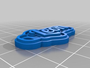 leon Anahtarlık özelleştirilmiş 3d print model - Mito3D