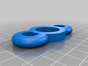 tri giratório mecânico de brinquedos personalizado 3d print model - Mito3D