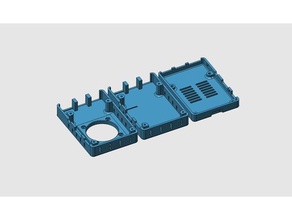 boitier pi3 de l'électronique raspberry pi cas 3d print model - Mito3D