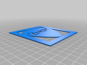clash şablon baskı sanat araçları özelleştirilmiş 3d print model - Mito3D