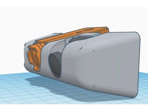 ritewing drak camera nose r c vehicles 3d print model - Mito3D
