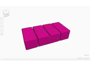 fidget cube remix Spielzeug & Spiele 3d print model - Mito3D