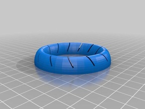 customized business card holder 13 ring organization 3d print model - Mito3D