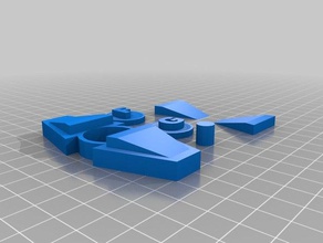 fidget giratório nozes A impressão 3d 3d print model - Mito3D