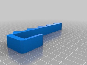 usb thumbdrive holder monitor organization 3d print model - Mito3D