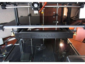 hypercube front bed frame alignment bracket - retro 3d printer parts 3d print model - Mito3D
