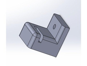omron d2fc-f-7n Mikroschalter Endabschalter Halter kossel mini 2020 3d-Drucker Teile solide solidworks 3d print model - Mito3D