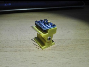 mpu-6050 suporte ajustável A impressão 3d 6050 acelerômetro equilibrado correcção giroscópio mpu mpu6050 pid posição robô auto balanceamento sensor de 3d print model - Mito3D