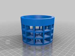 meine angepasste parametrische net-pot-net-cup-Hydroponik, aeroponics fogponics outdoor & Garten kundengebundene 3d print model - Mito3D