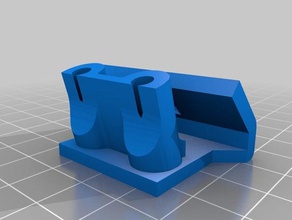 wanhao duplicator i3 v21 rear led mount 3d printer parts 3d print model - Mito3D