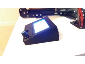 ramps 128x64 full graphic controller board case 3d printer accessories 3d print model - Mito3D