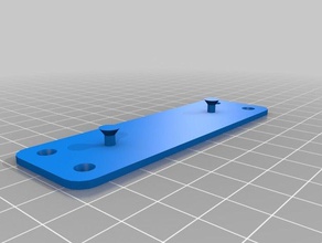 my customized router mounting bracket office 3d print model - Mito3D