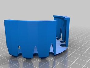 my customized echo dot wall cradle audio 3d print model - Mito3D