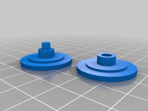 segurando peças do rolamento de esferas A impressão 3d 3d print model - Mito3D