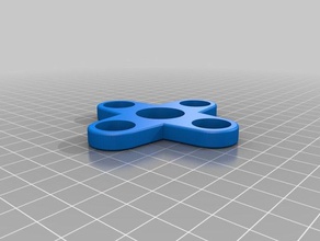 spinner 5 da 8 pollici cuscinetti a sfera giocattoli meccanici su misura 3d print model - Mito3D