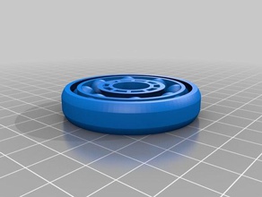 my customized ball bearing flange generator parts 3d print model - Mito3D