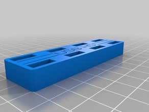 simple pendrive holder computer 3d print model - Mito3D