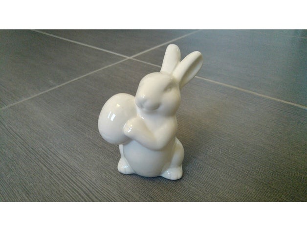 lapin de pâques oeuf animaux easterbunny easteregg œuf 3D print model - Mito3D