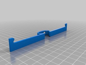 trinus extruder cable strain relief bar 3d printer accessories 3d print model - Mito3D