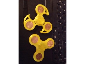 penny fidget filatori trispin & basic giochi e giocattoli 3d print model - Mito3D