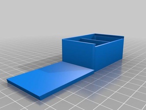 meine angepasste Einleitung parametrische Anpassung 2 Container kundengebundene 3d print model - Mito3D