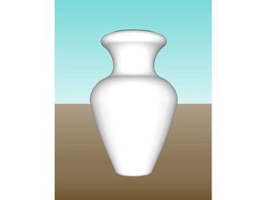 petit vase décor de la fleur wslab 3d print model - Mito3D