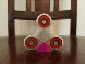 fidget tri spinner stand mechanical toys 3d print model - Mito3D