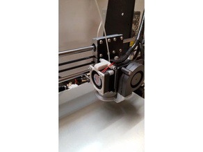 anet a8 extruder fan-Modifikation 3d-Drucker Teile a8-fan a8-upgrade fan-duct filament ändern filament-loader Scharnier gelenkkonsole änderung geändert die Belüftung 3d print model - Mito3D