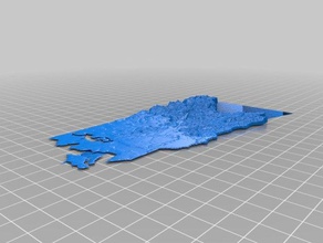 condado de king exploraciones & réplicas 3d print model - Mito3D