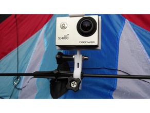 flight kites action camera holder sport & outdoors mount dbpower sj4000 3d print model - Mito3D