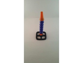 sexto dedo flexível refrigerante canos ferramentas 3d print model - Mito3D