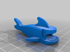 shark blocks construction toys 3d print model - Mito3D