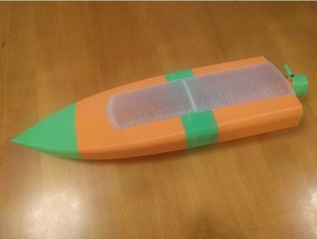 jetboat r c Fahrzeuge Boot Spaß hobby jet rc Schnellboot Wasser-jet 3d print model - Mito3D