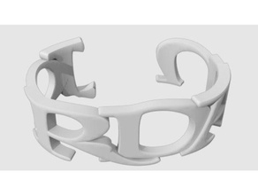 jordan pulseira pulseiras modo jóias modokit 3d print model - Mito3D
