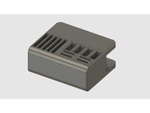 sd usb micro card holder 18cm thick desk organization stick 3d print model - Mito3D