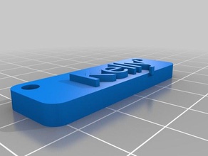 kelly Schilder & logos kundengebundene 3d print model - Mito3D