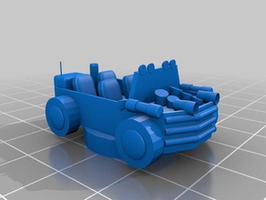 das Gespenst ops-Auto-Miniatur 3d-drucken Brett-Spiele Auto Spiel Spiele der Miniatur miniaturen ops 3d print model - Mito3D